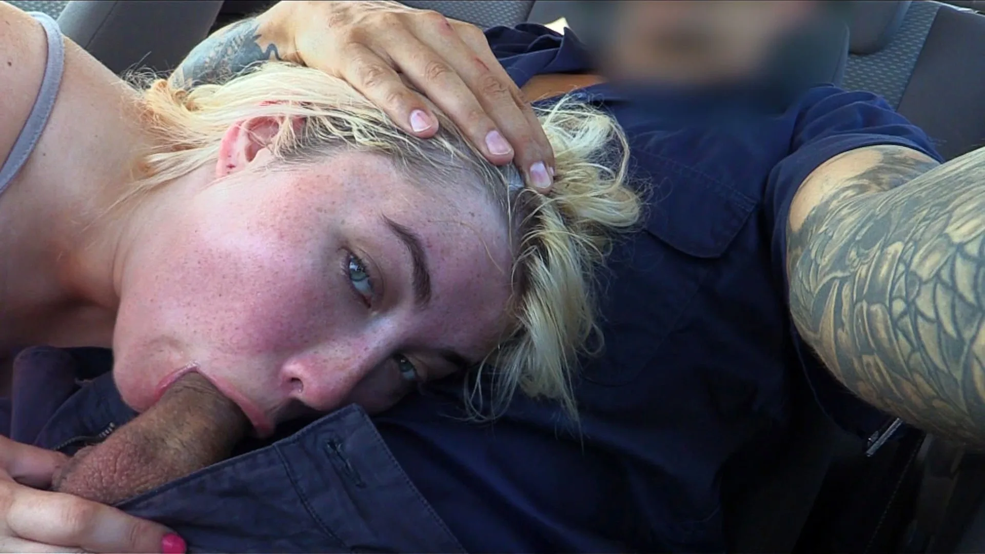 British Blonde Fucked in Spain by Cop - Fake Cop