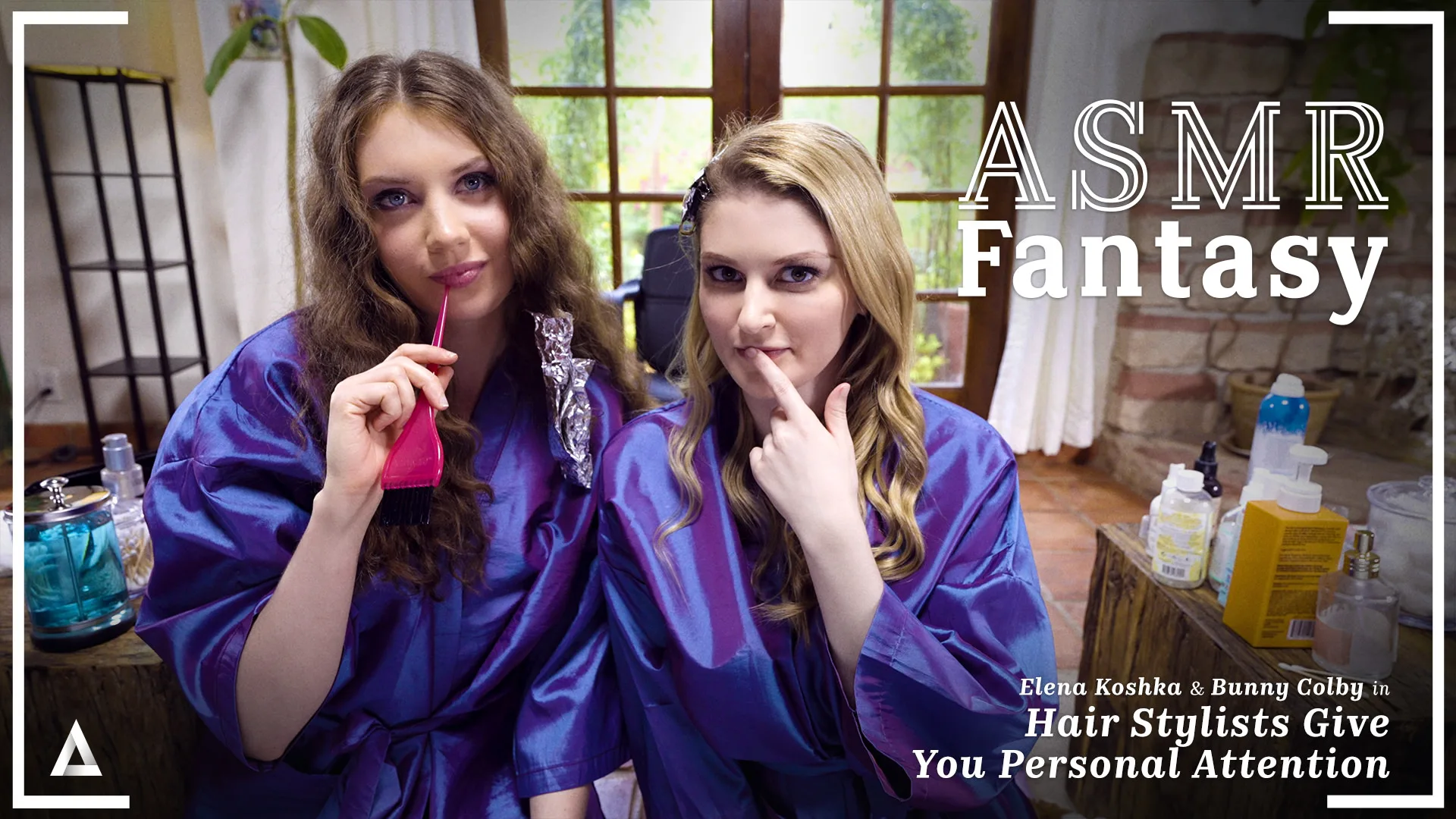 Hair Stylists Give You Personal Attention, Scene #01 - ASMR Fantasy
