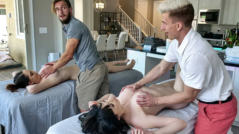 A Much-Needed Massage - Mom Swap