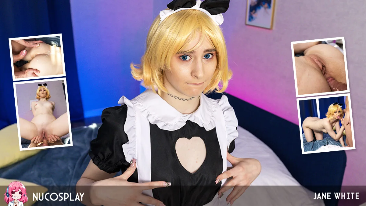 Anal Joy And Messy Ass Cumshot For Slutty Maid Jane White - NuCosplay