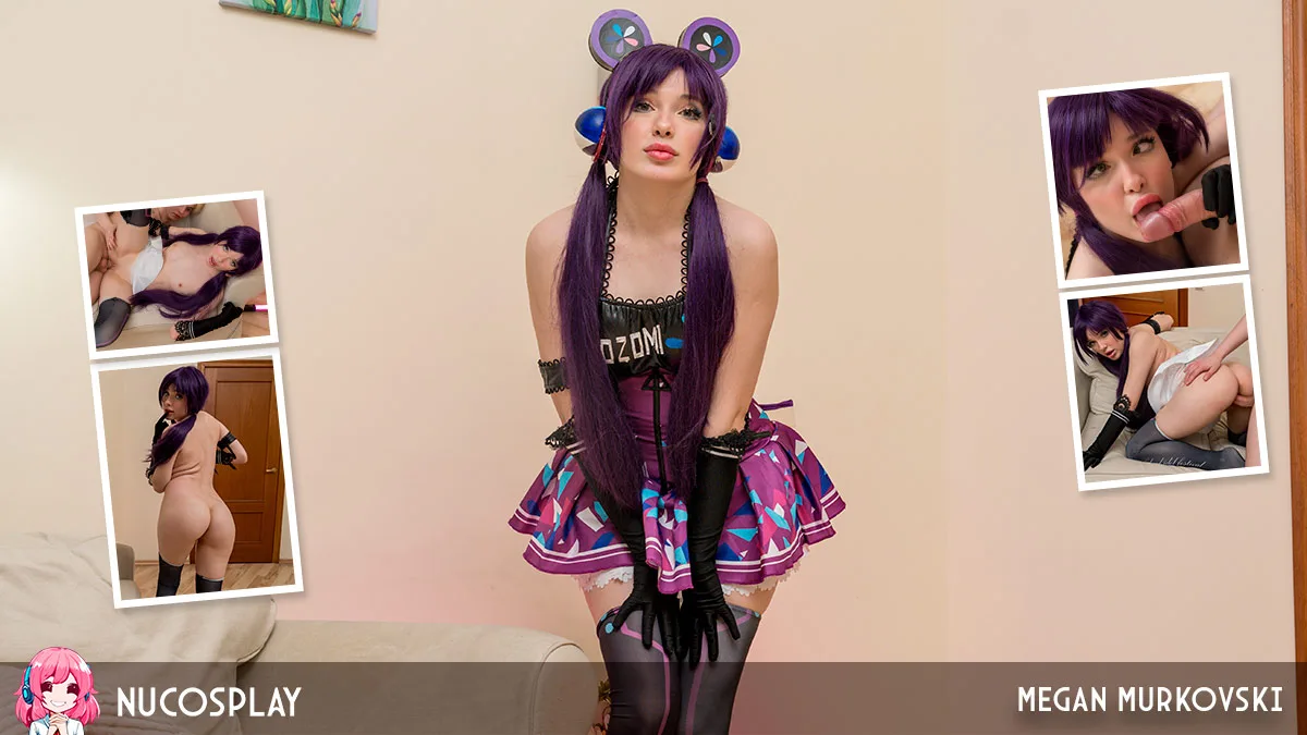 Young Guy Gives His Best To Please Gamer Girl Megan Murkovski - NuCosplay