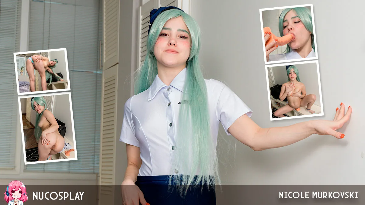 Nicole Murkovski Masturbates In Some Crazy Positions - NuCosplay