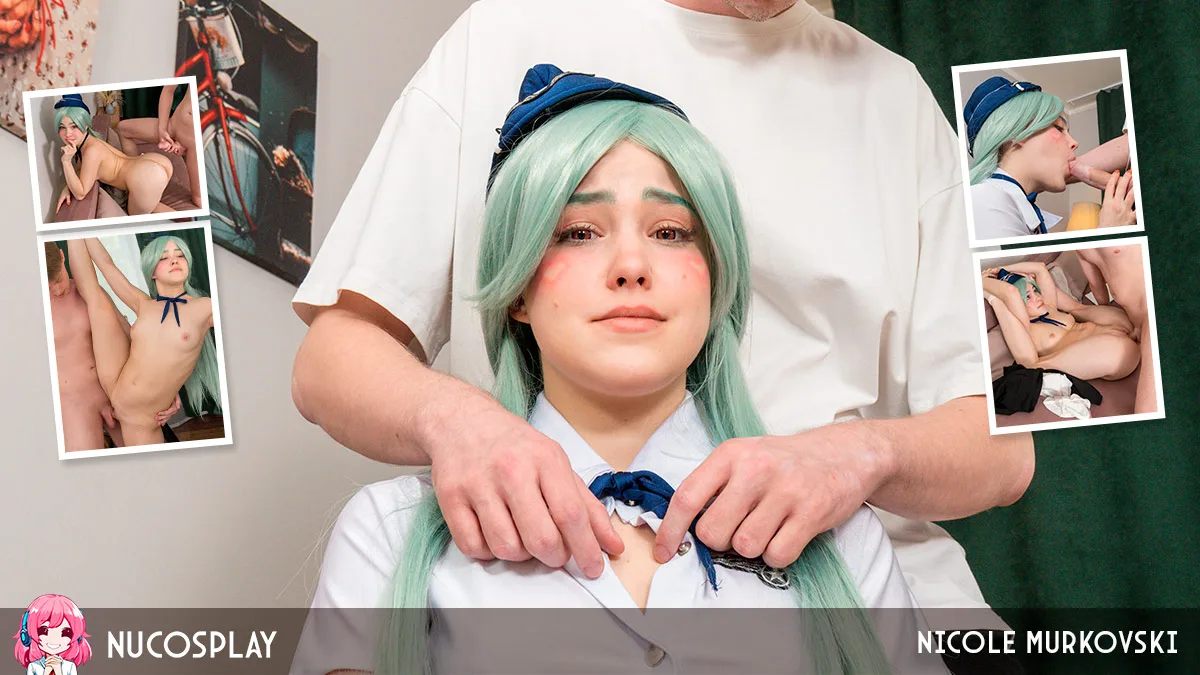 Flight Attendant Nicole Murkovski Gets Cum All Over Her Perfect Booty - NuCosplay