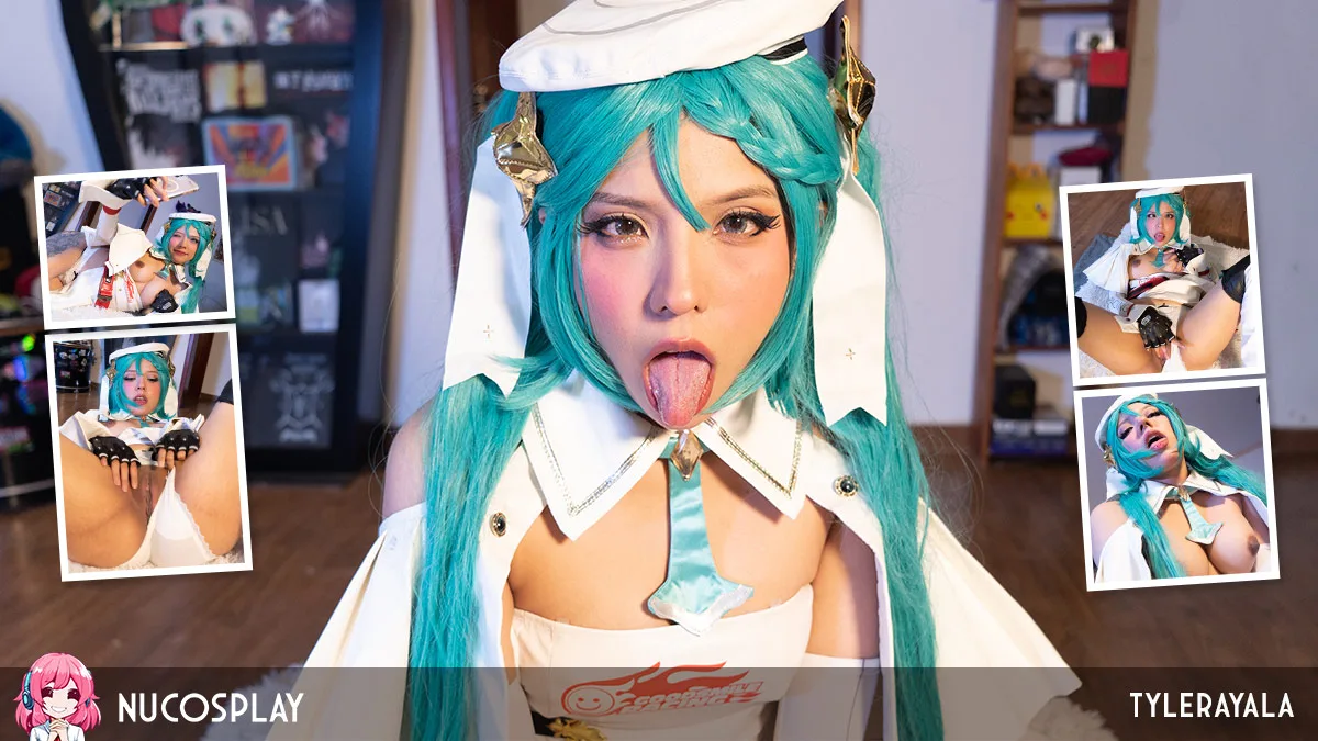 Horny Cosplay Hottie Tyler Ayala Gets A Messy Facial - NuCosplay