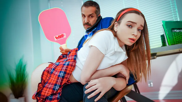 Naughty Christian Girl Needs a Proper Spanking - Brat Tamer - 402384